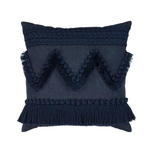 Elaine Smith Tavarua Indigo Blue Pillow