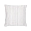 Elaine Smith Luxe Stripe Pebble White Pillow