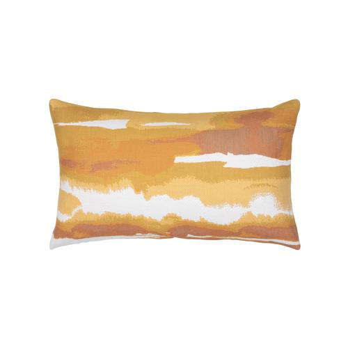 Elaine Smith Impression Sunrise Lumbar Yellow Pillow