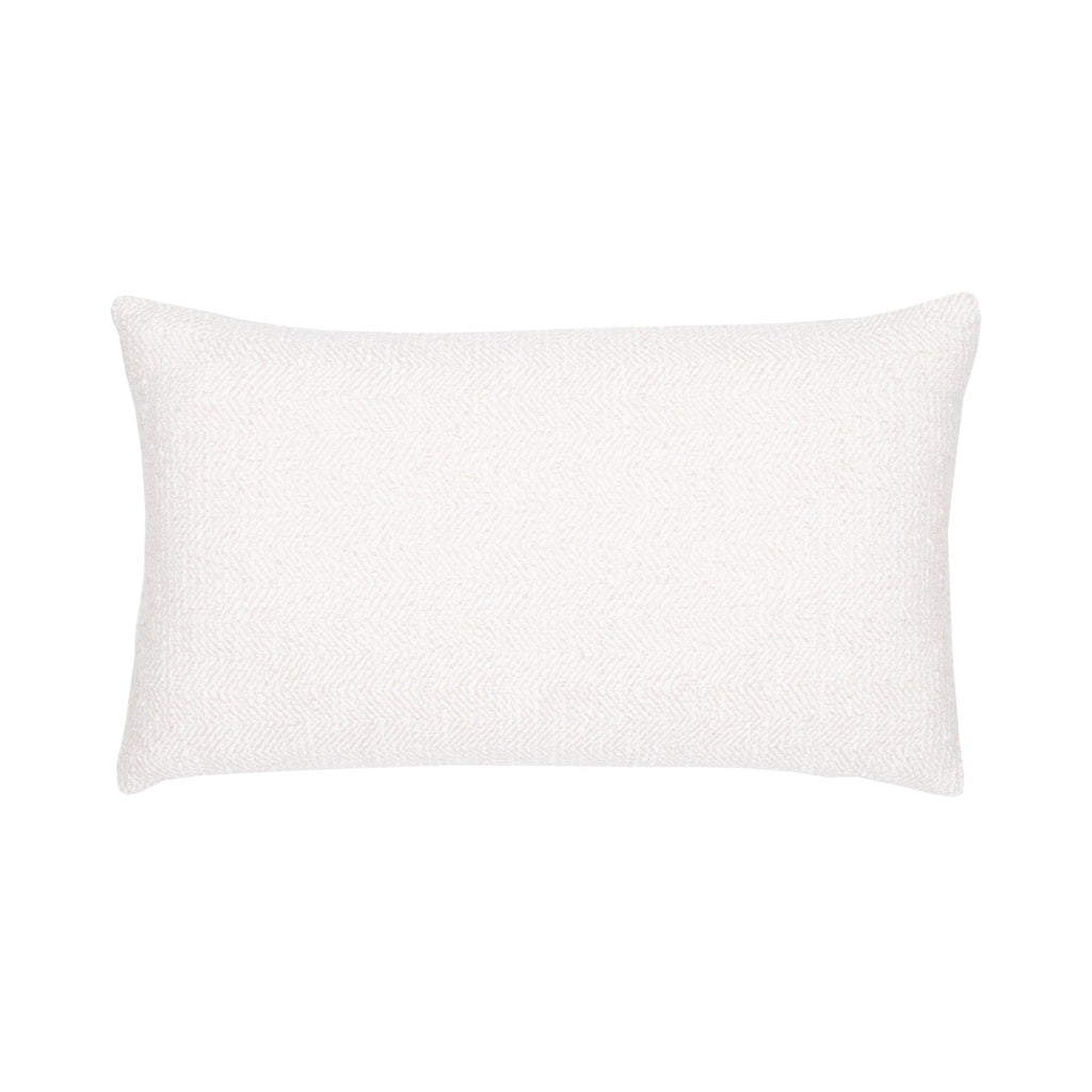 Elaine Smith Oblique Indigo Lumbar Ivory Pillow