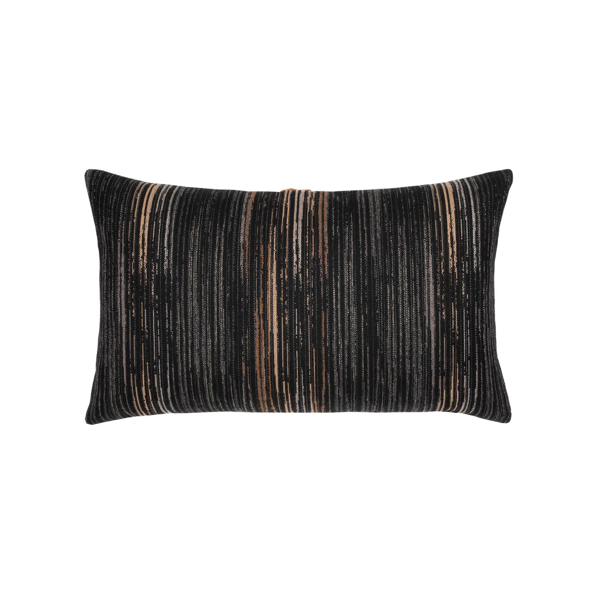 Elaine Smith Ingenuity Harvest Lumbar Black Pillow