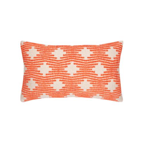 Elaine Smith Pizzazz Energy Lumbar Orange Pillow