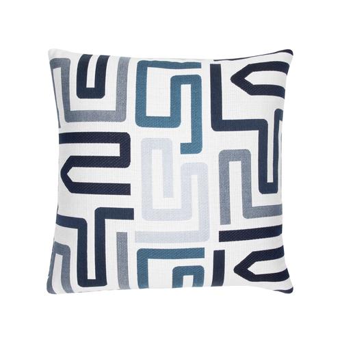 Elaine Smith Agility Ease Blue Pillow