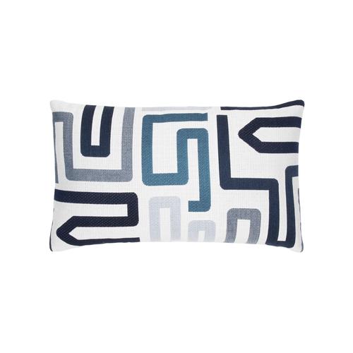 Elaine Smith Agility Ease Lumbar Blue Pillow
