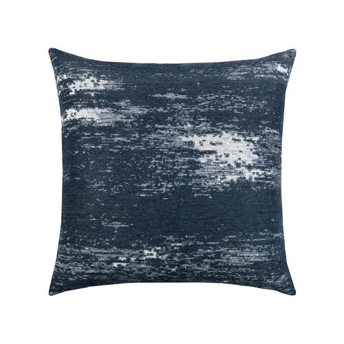Elaine Smith Distressed Indigo Blue Pillow
