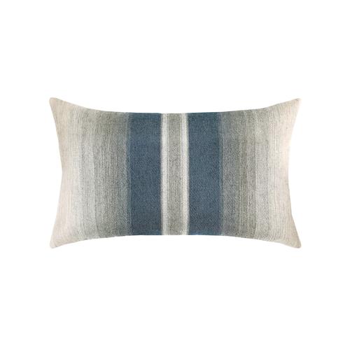 Elaine Smith Ombre Indigo Lumbar Blue Pillow