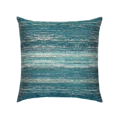 Elaine Smith Textured Lagoon Blue Pillow
