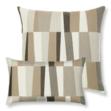Elaine Smith Strata Grigio Brown Pillow