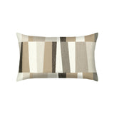 Elaine Smith Strata Grigio Lumbar Brown Pillow