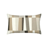 Elaine Smith Strata Grigio Lumbar Brown Pillow