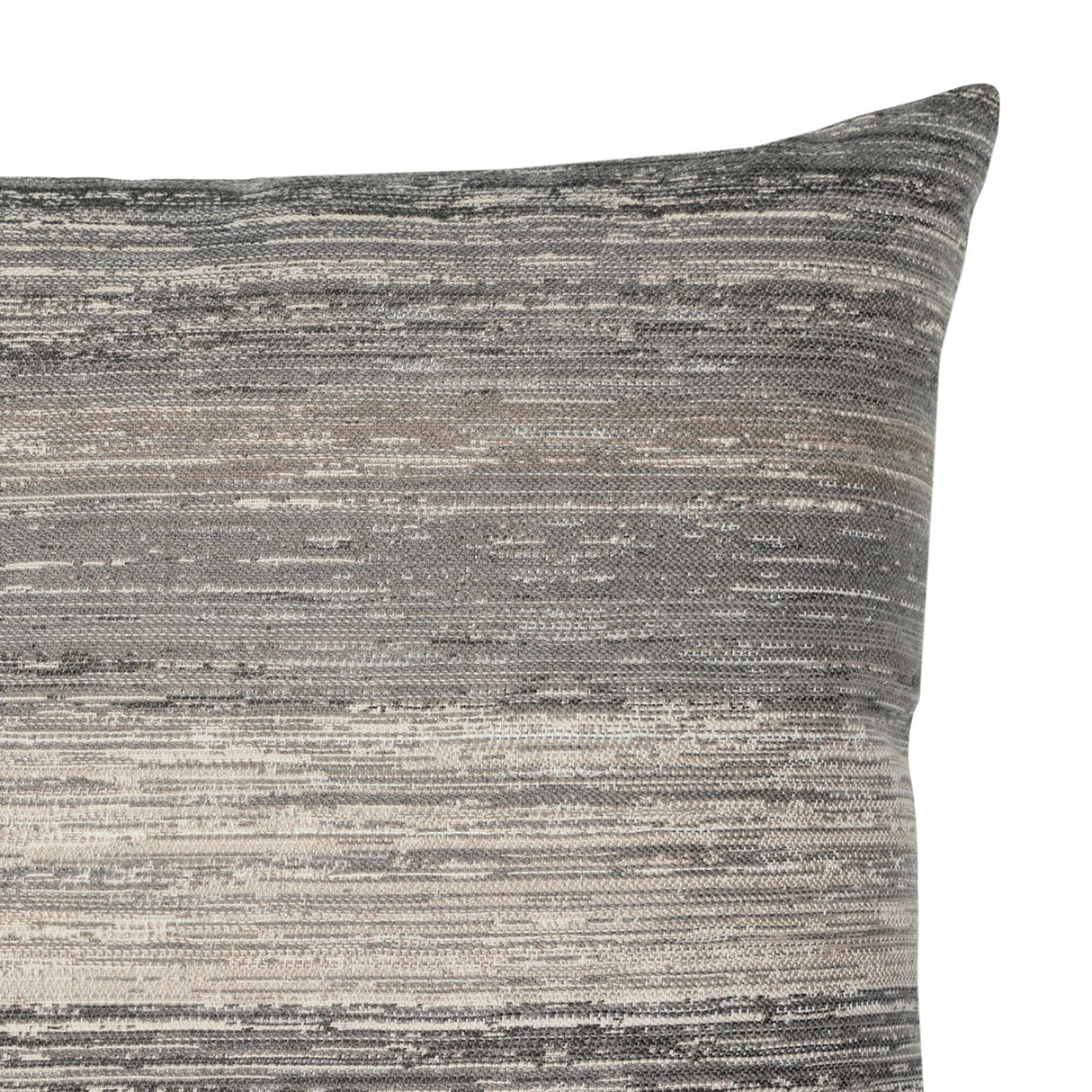 Elaine Smith Textured Grigio Gray Pillow