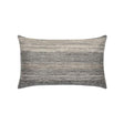 Elaine Smith Textured Grigio Lumbar Gray Pillow