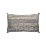 Elaine Smith Textured Grigio Lumbar Gray Pillow