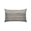 Elaine Smith Textured Grigio Lumbar Gray Pillow