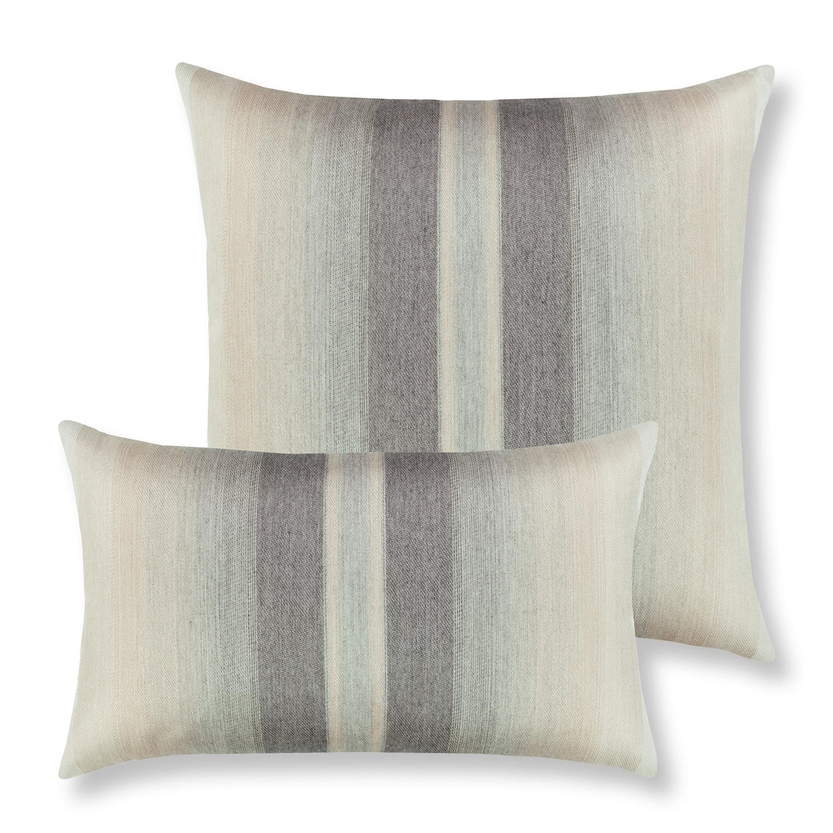 Elaine Smith Ombre Grigio Gray Pillow