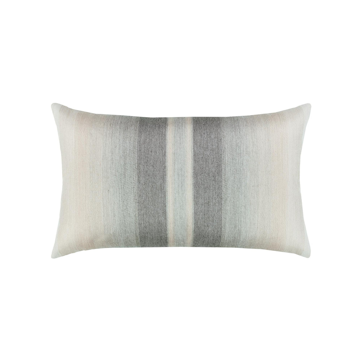 Elaine Smith Ombre Grigio Lumbar Gray Pillow