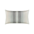 Elaine Smith Ombre Grigio Lumbar Gray Pillow