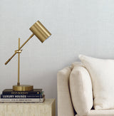 Antonina Vella Gossamer Woven White Wallpaper