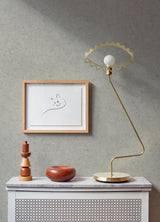 Brewster Home Fashions Cain Rice Texture Light Grey Wallpaper