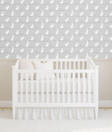 Seabrook Bunny Trail Grey Wallpaper