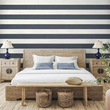 Seabrook Two Toned Shiplap Blue Wallpaper