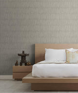 Seabrook Naomi Grey Wallpaper