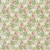 G P & J Baker Pumpkins Cotton Coral/Green Fabric