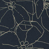 Winfield Thybony Garden Ink Blue Wallpaper