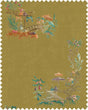 MindTheGap CHINOISERIE Velvet GREEN/BROWN/BLUE/TAUPE Fabric