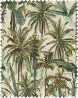 MindTheGap THE JUNGLE GREEN/BROWN/TAUPE Fabric