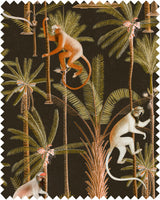 MindTheGap BARBADOS Anthracite GREEN/ORANGE/ANTHRACITE Fabric