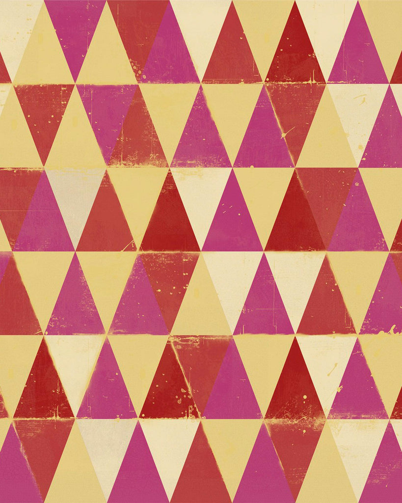MindTheGap CIRCUS PATTERN Red, Yellow, Purple Wallpaper