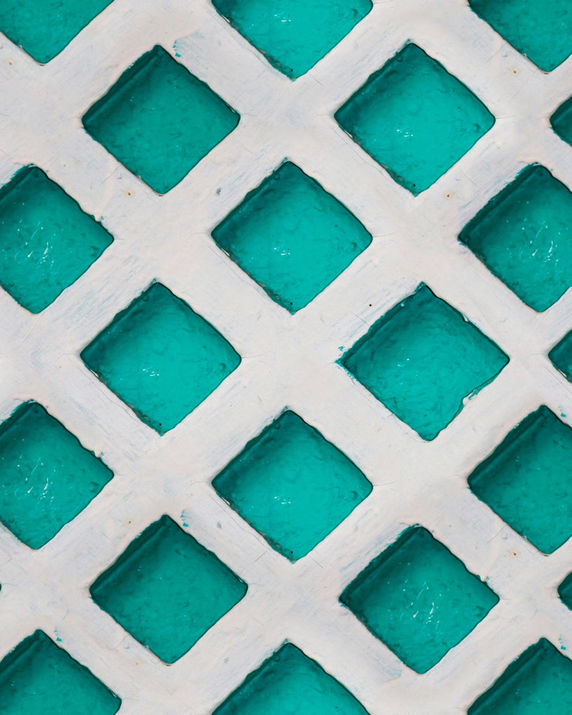 MindTheGap CONCRETE PATCH TURQUOISE Green, Blue, Turqouise Wallpaper