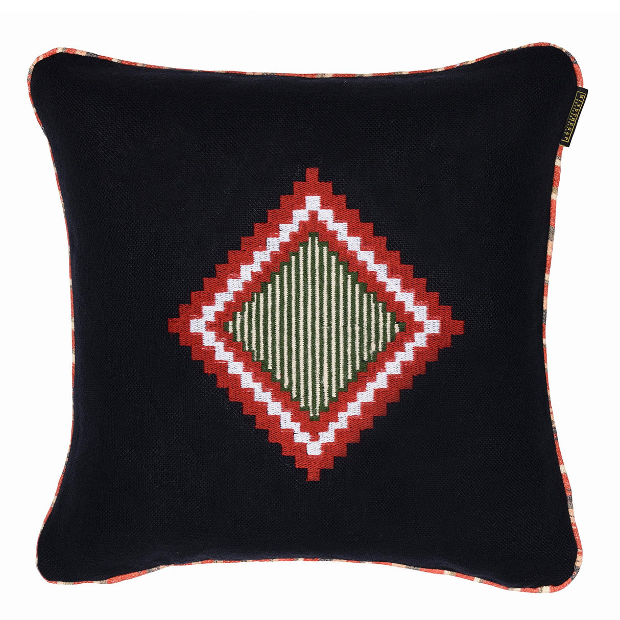 MindTheGap MOKI Black/Grey/Red/Yellow Pillow