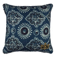 MindTheGap AJRAK Black/Blue/White Pillow