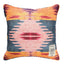 MindTheGap PATOLA Blue/Red/Yellow Pillow
