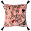 MindTheGap ROYAL GARDEN Pink Brown/Green/Pink/Taupe Pillow