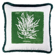 MindTheGap ALGAE I Green/White Pillow