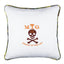 MindTheGap GHOST OF THE SEA White/Orange/Green/Brown Pillow