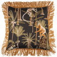 MindTheGap BARBADOS Black/Brown/Orange Pillow