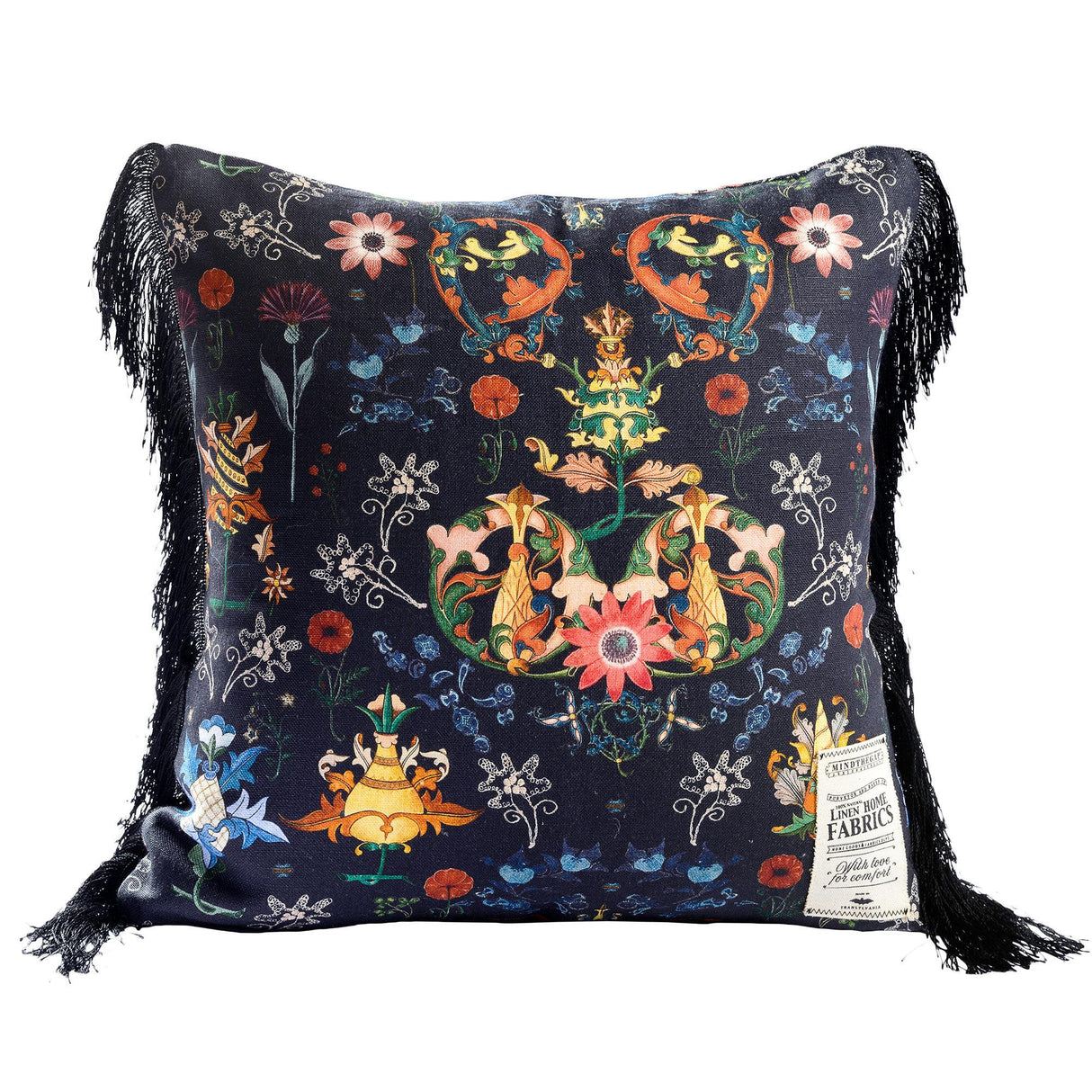 MindTheGap TRANSYLVANIA FOLK Blue/Red/Yellow Pillow