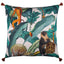 MindTheGap BERMUDA Green/Orange/Taupe Pillow