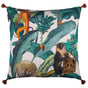 MindTheGap BERMUDA Green/Orange/Taupe Pillow