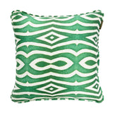 MindTheGap RIVERSIDE / BLACK Green/White Pillow