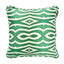 MindTheGap RIVERSIDE / BLACK Green/White Pillow