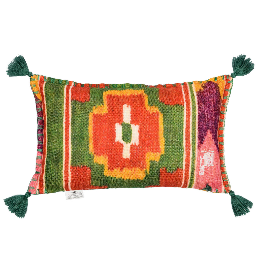 MindTheGap ERDELY CUSHION Green/Pink/Red/White/Yellow Pillow