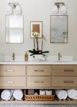 A-Street Prints Oliver Simple Stripe Taupe Wallpaper