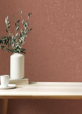 Brewster Home Fashions Callie Concrete Rasberry  Wallpaper
