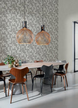 Brewster Home Fashions Barcelo Circles Grey Wallpaper