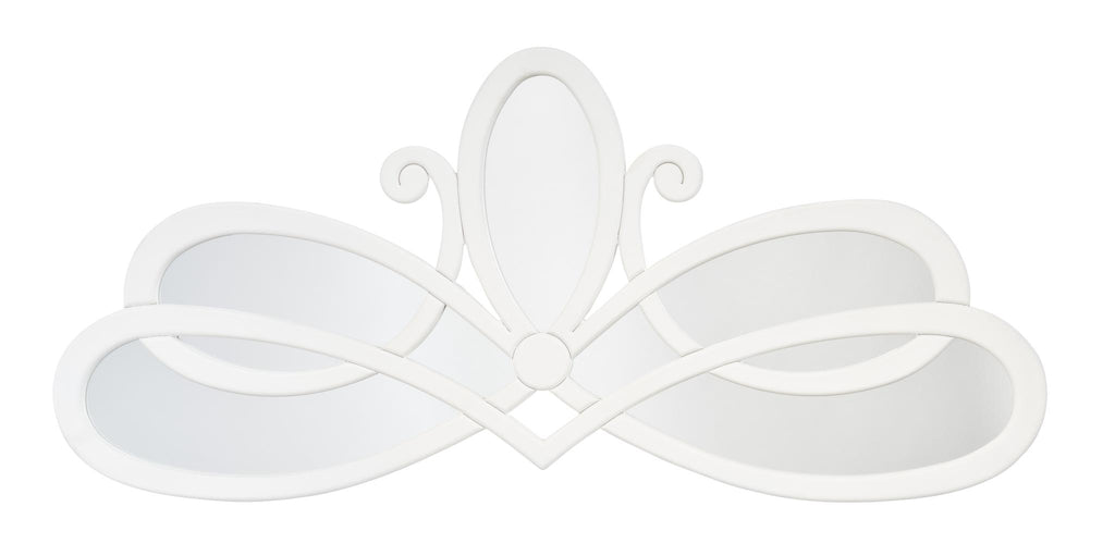 Jamie Young Scroll White Mirrors